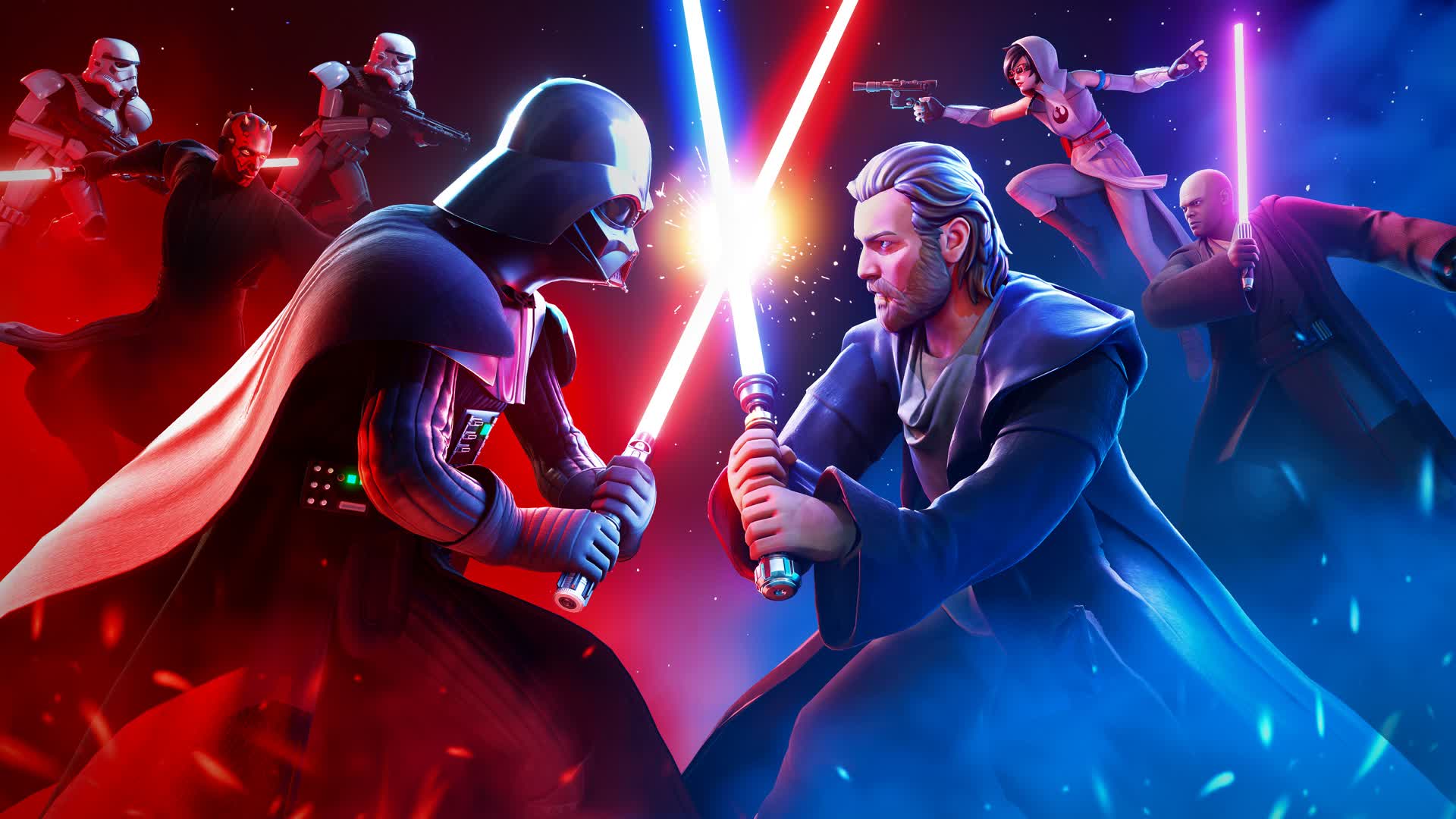 Starwars: Lightsaber Free For all 8695-4496-4964 by shadowvision