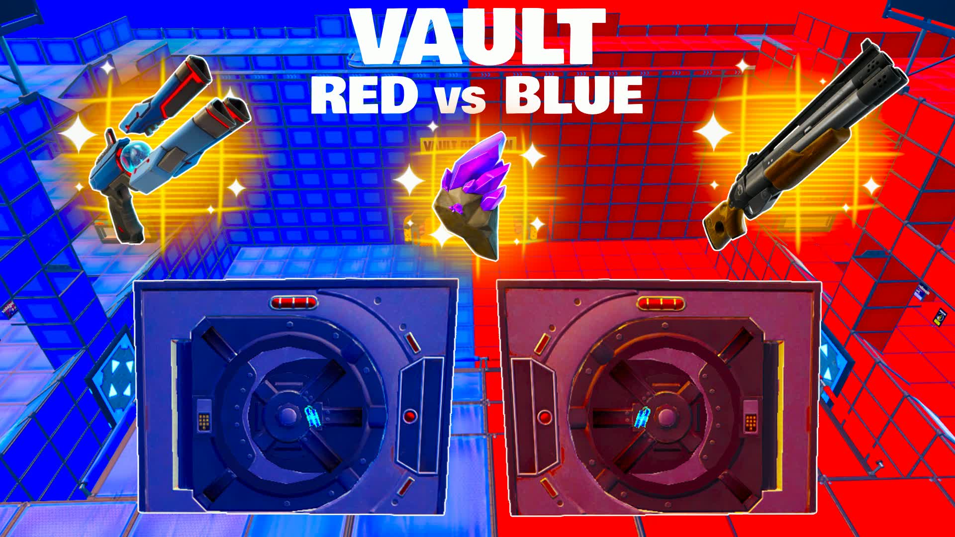 Vault Red vs Blue 🔴🔵
