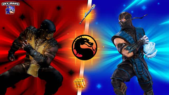 SCORPION VS SUB-ZERO RED VS BLUE