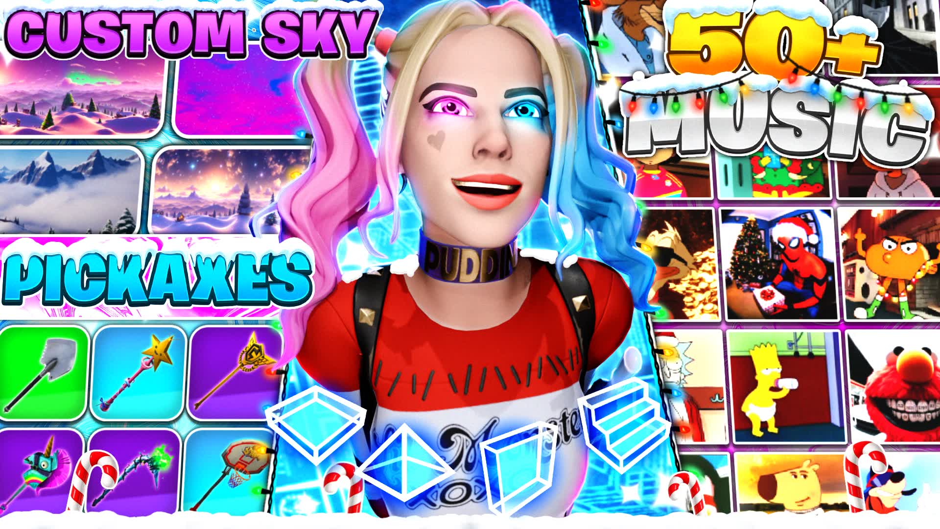 ✨BEST 1V1 [ 50+MUSIC]