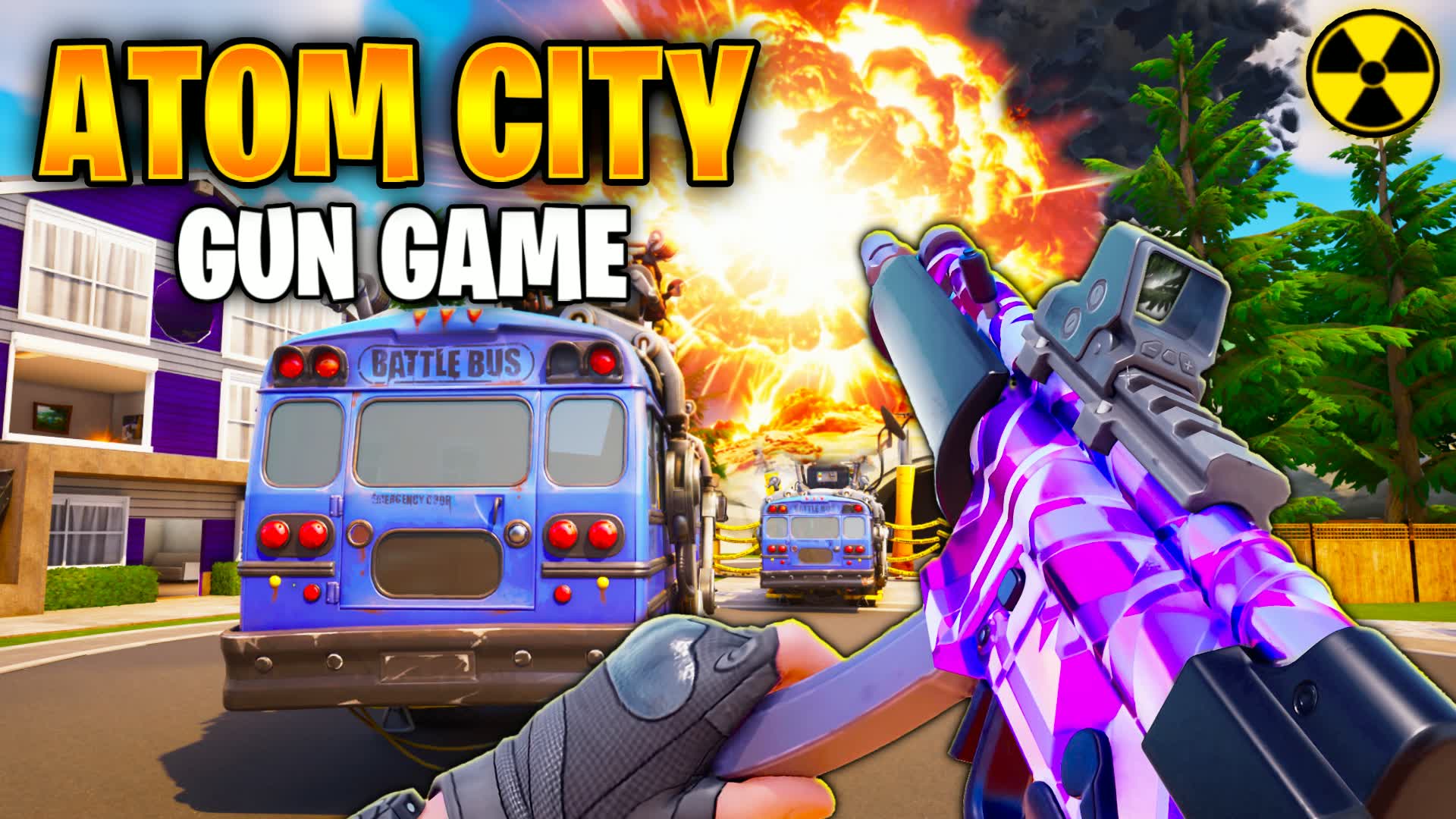 ATOM CITY GUN GAME NUKE 🔫
