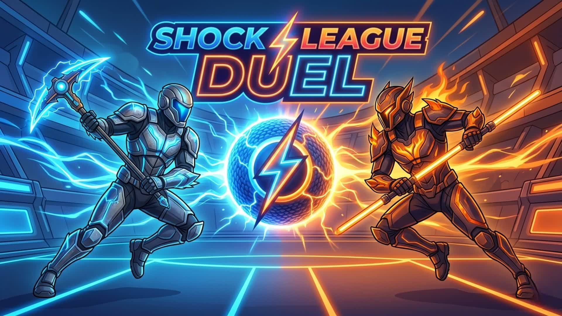 Shock league néon 1v1