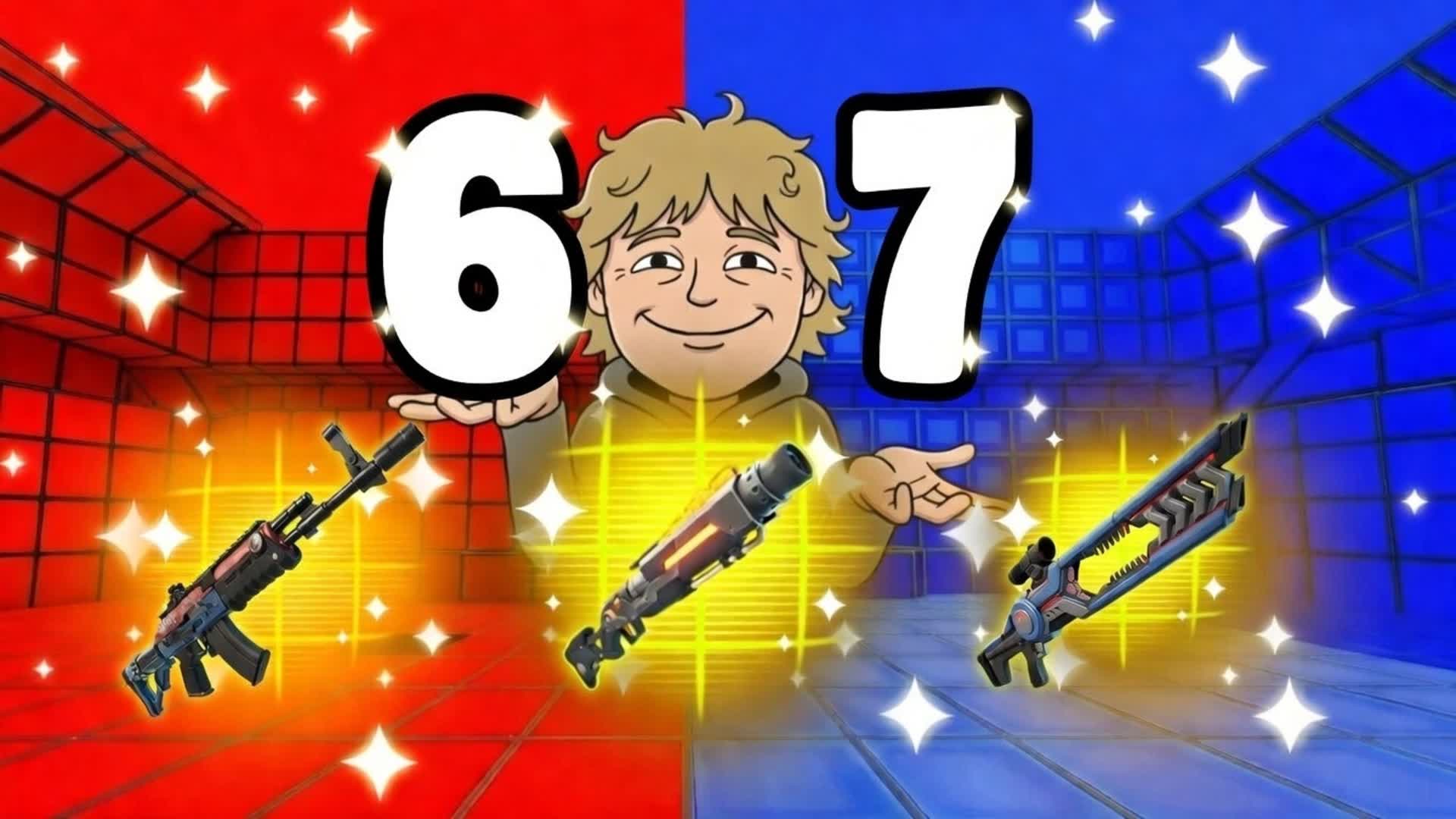BIG 67 RED VS BLUE 🔴🔵67 (ALL GUNS)
