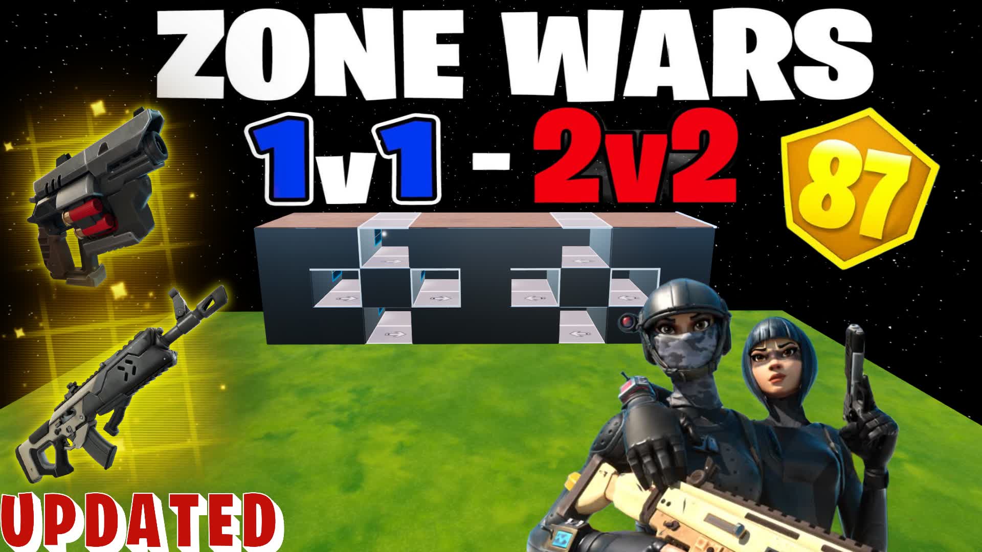 bcdar560的PRO ZONE WARS (2V2)7032-1062-1977 - Fortnite