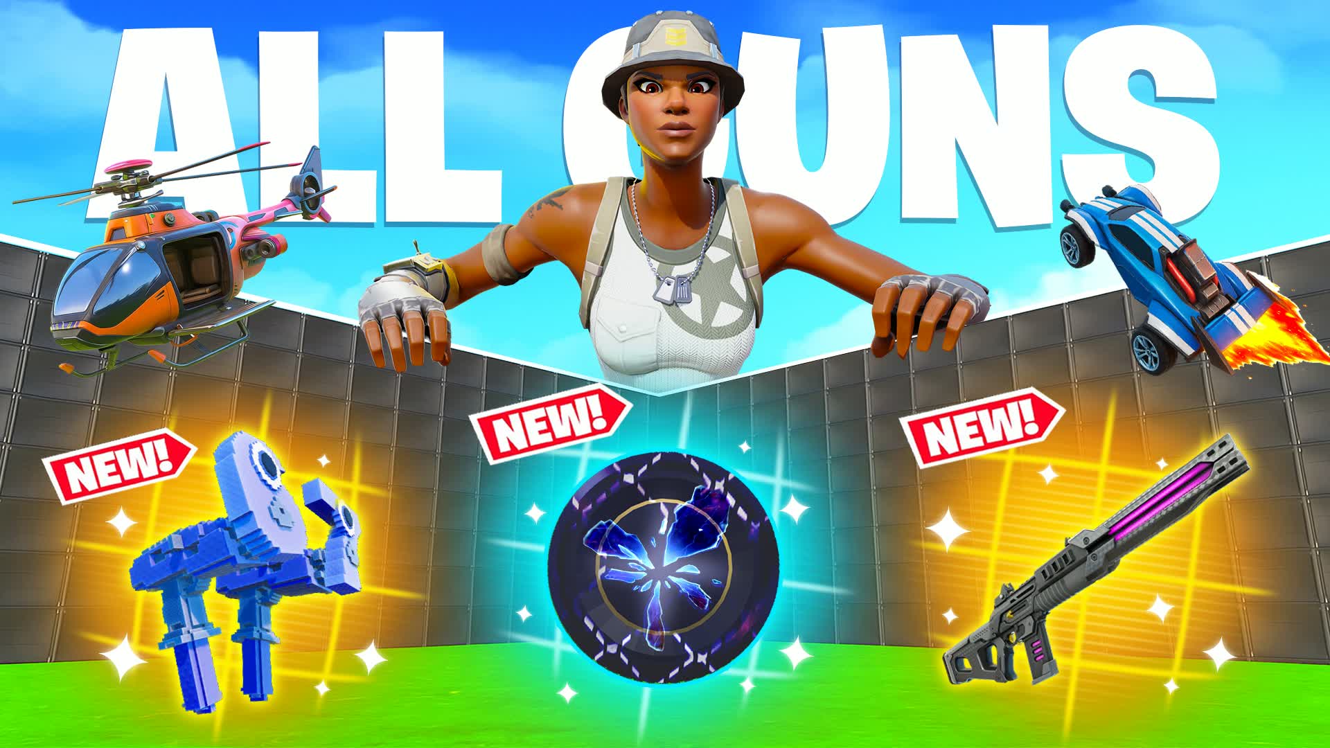 ULTIMATE 1V1 - ALL GUNS FFA HEXO