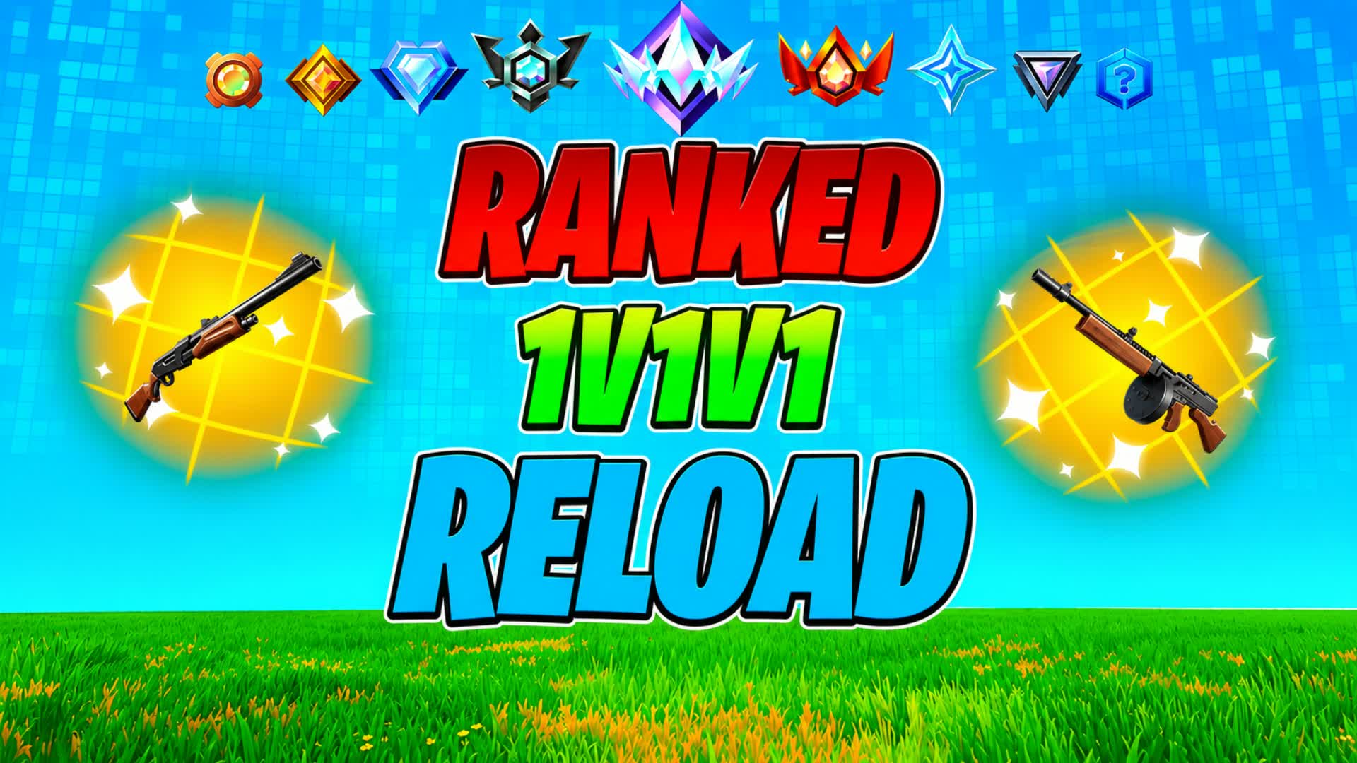 1V1V1 RELOAD RANKED|FFA