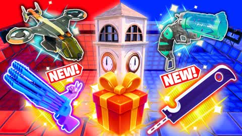 MEGA TILTED TOWER RED VS BLUE 🔴🔵