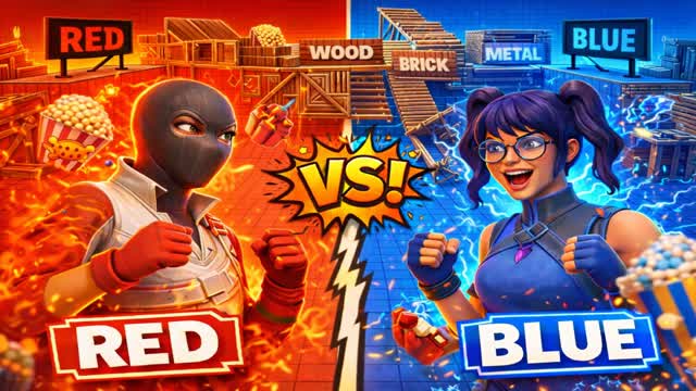 Party Room Red vs Blue