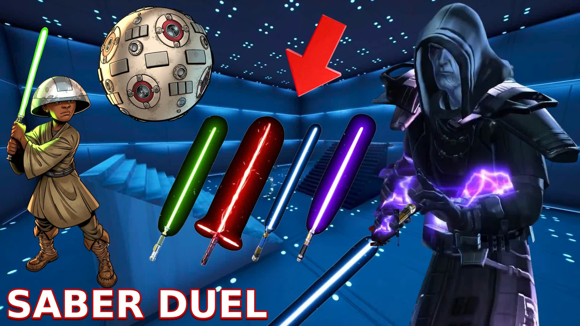 SABER DUEL 1V1 STAR WARS BATTLES