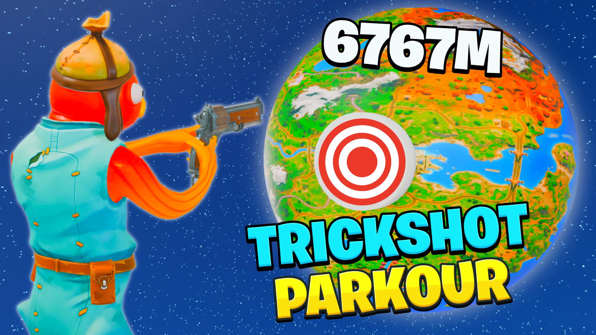 🎯TRICKSHOT PARKOUR  80+ LEVELS🎯