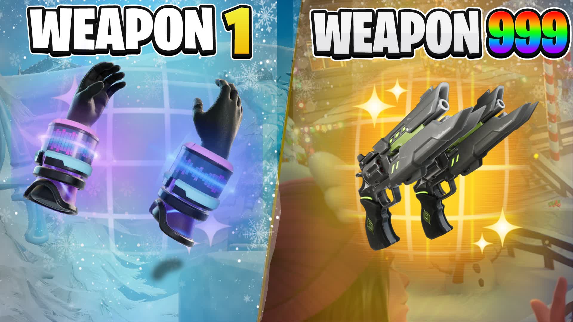 ULTIMATE SEASONSCAPE GUN GAME 🎯ONE SHOT