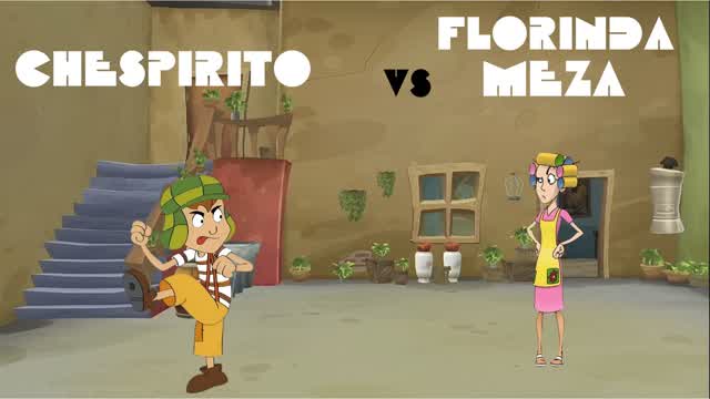 CHESPIRITO vs FLORINDA MEZA 🛢️ CHAVES
