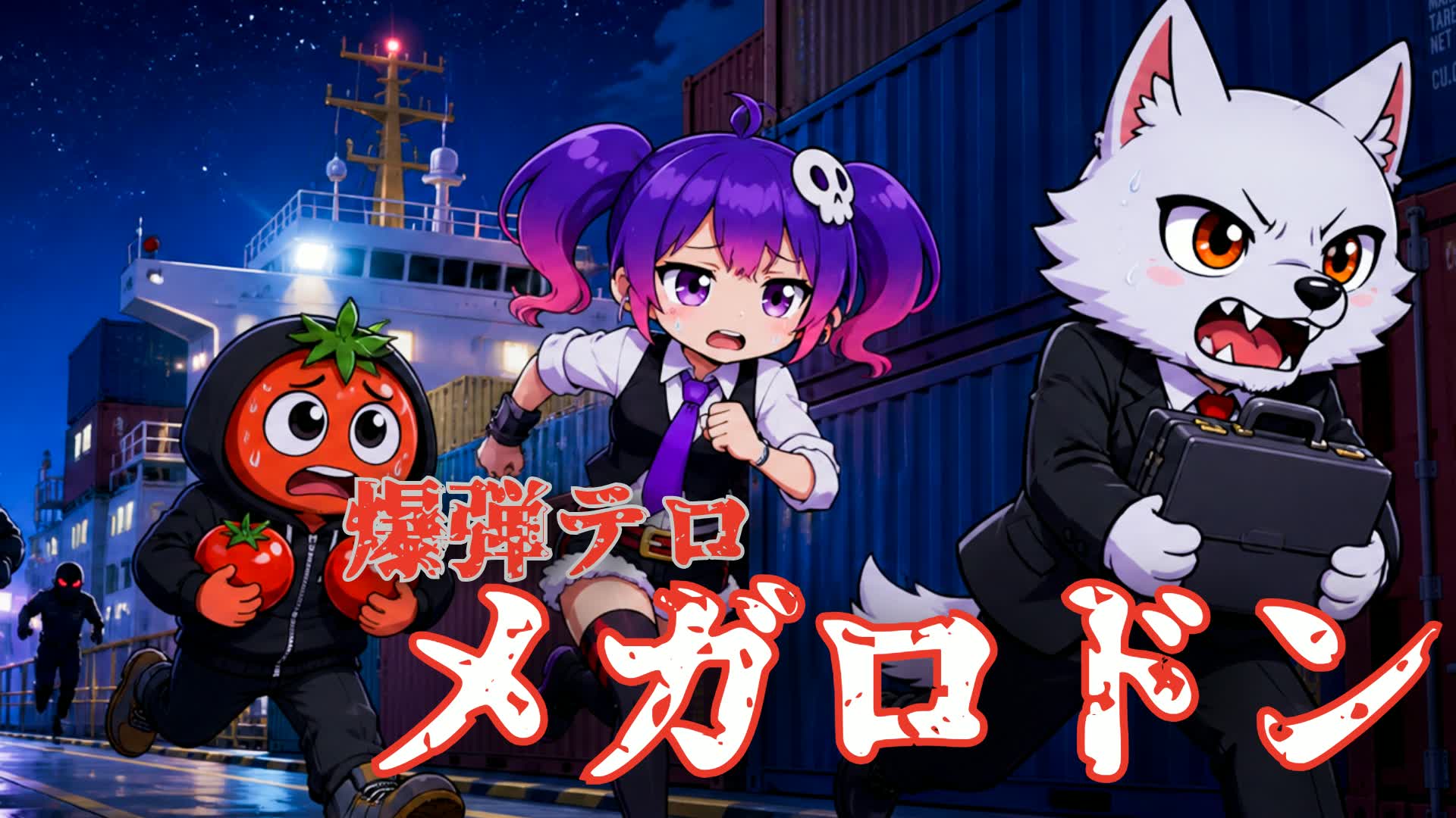 爆弾テロ-メガロドン