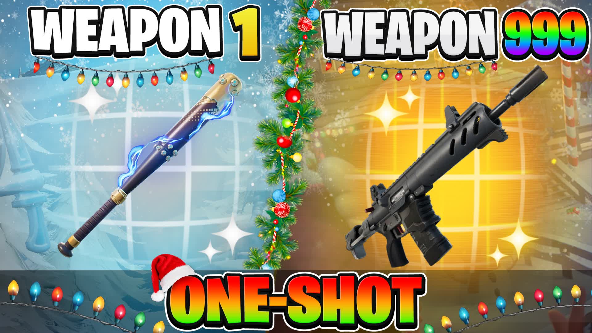🎯GUN GAME ONE SHOT 🏡 RETIAL ROW