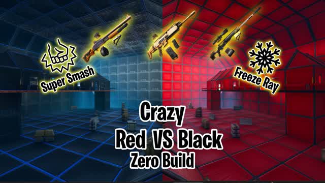 Crazy Red VS Black Zero Build🔴⚫