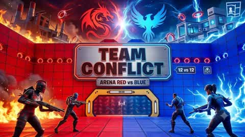 🔵BLUE X RED🔴- COMBAT