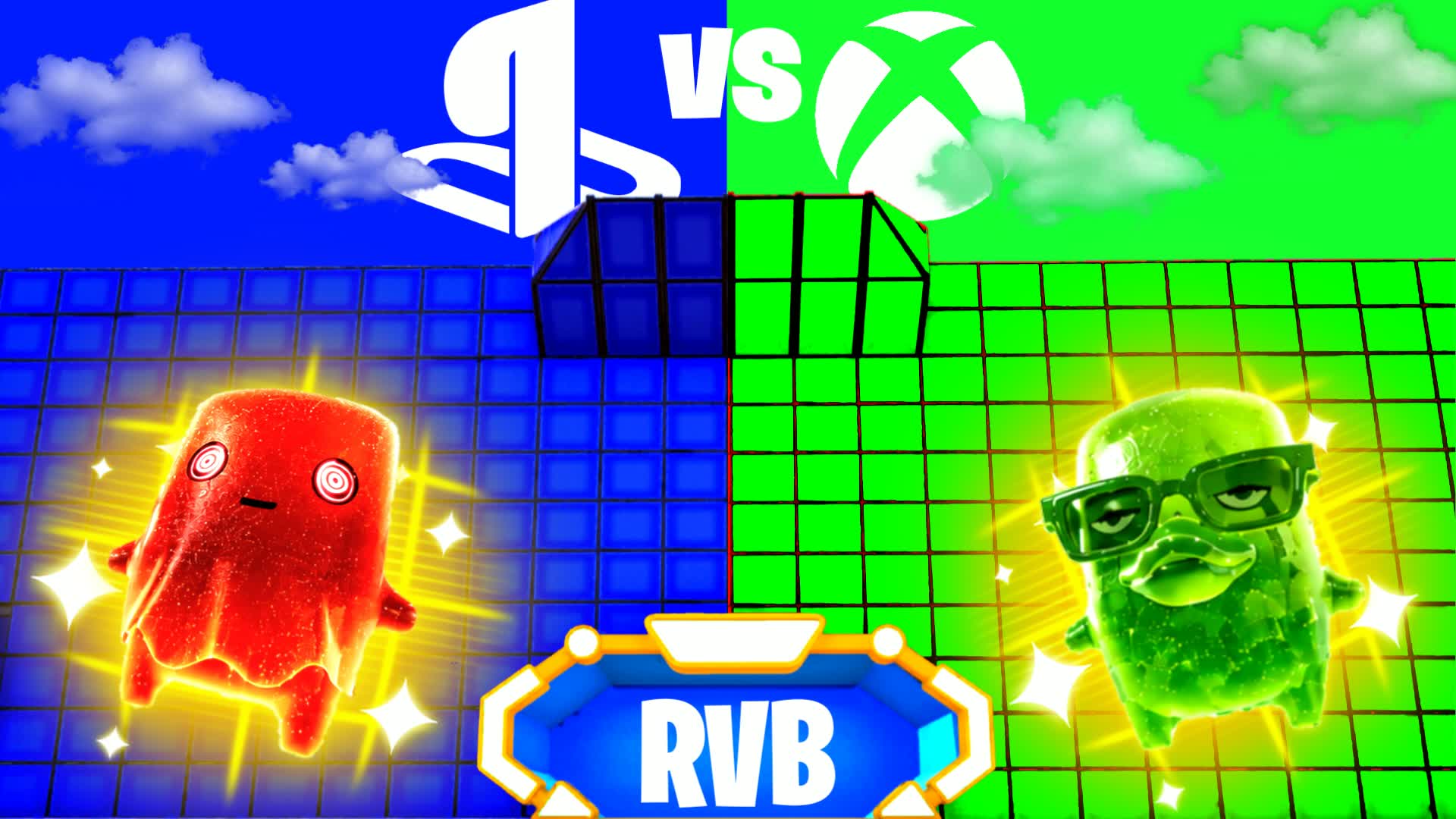 RVB XBOX VS PLAYSTATION 🟢🔵