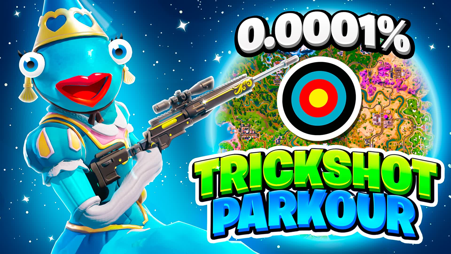 ❄️TRICKSHOT WINTER PARKOUR 50+ LEVELS🎯
