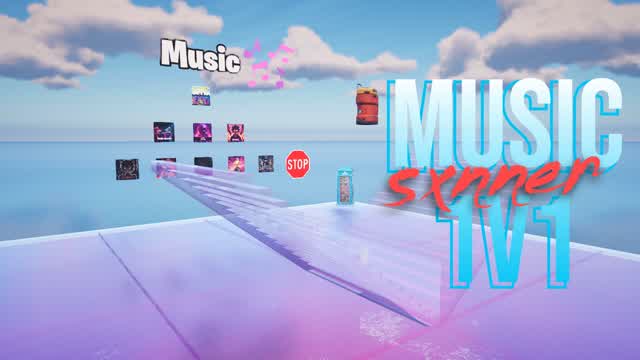 Capture 1 – Music 1v1 Arena 🎵 / custom sky / SXNNER