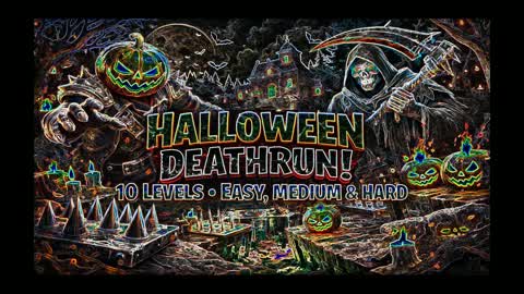 Halloween Deathrun 🎃 | Easy to Hard