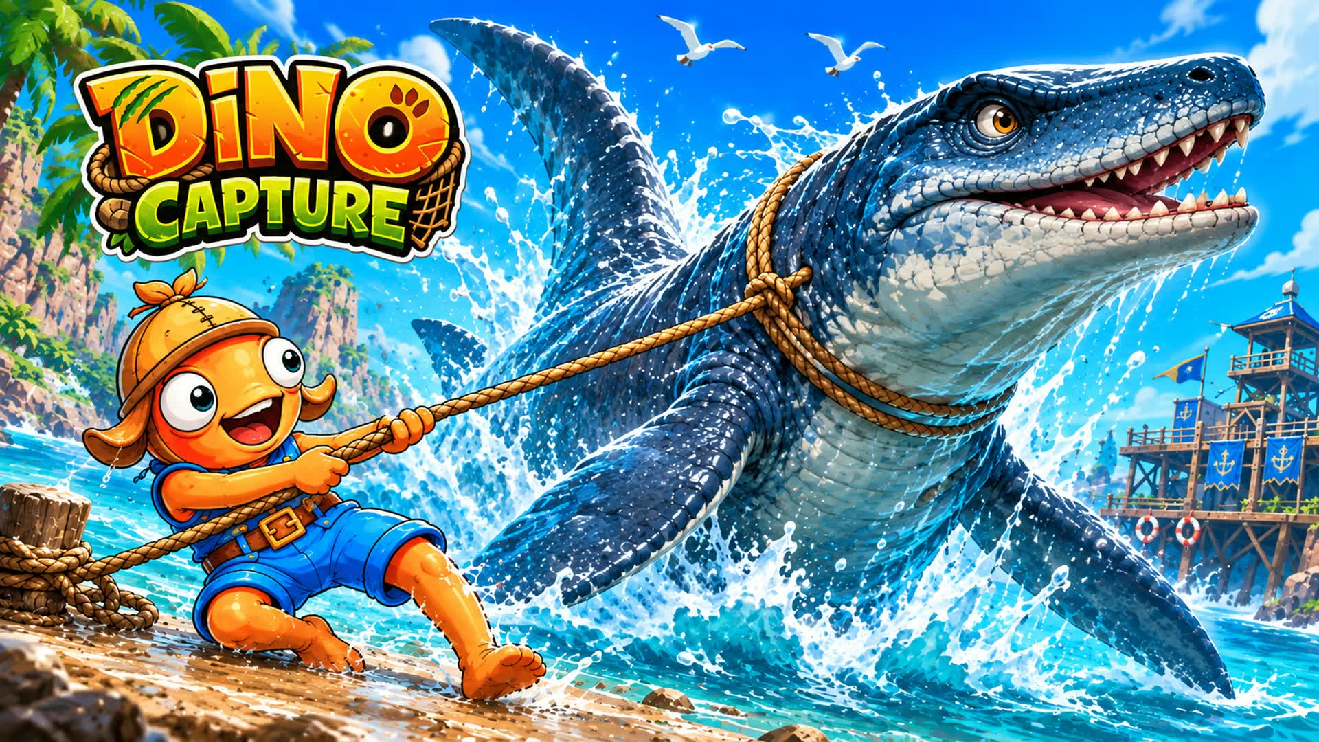 DINO CAPTURE - Fortnite island 2313-4464-7728 by icenj1