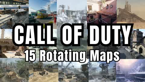 15 Rotating COD Maps | First Person 5v5