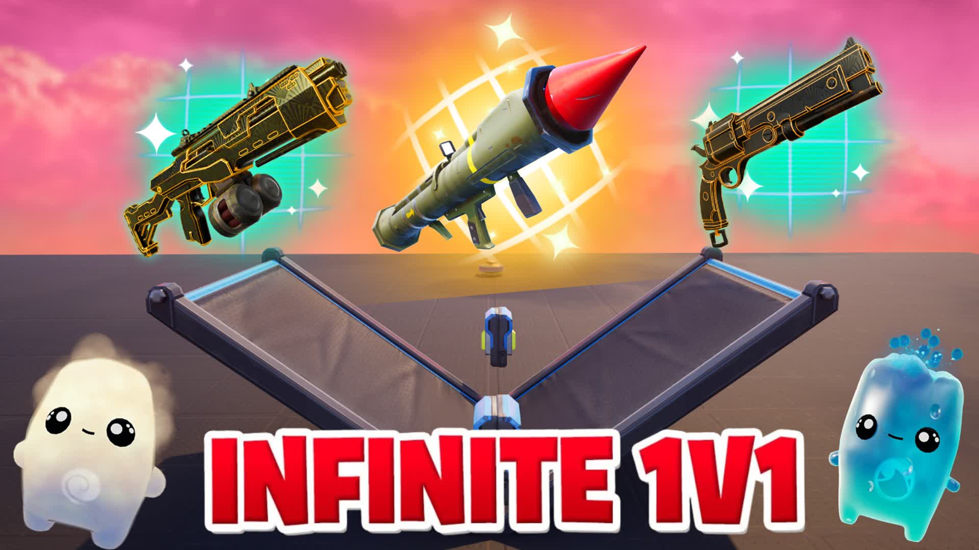 INFINITE 1V1 MAP 🎯2025