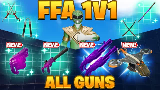 TMNT 1V1 FFA ALL GUNS