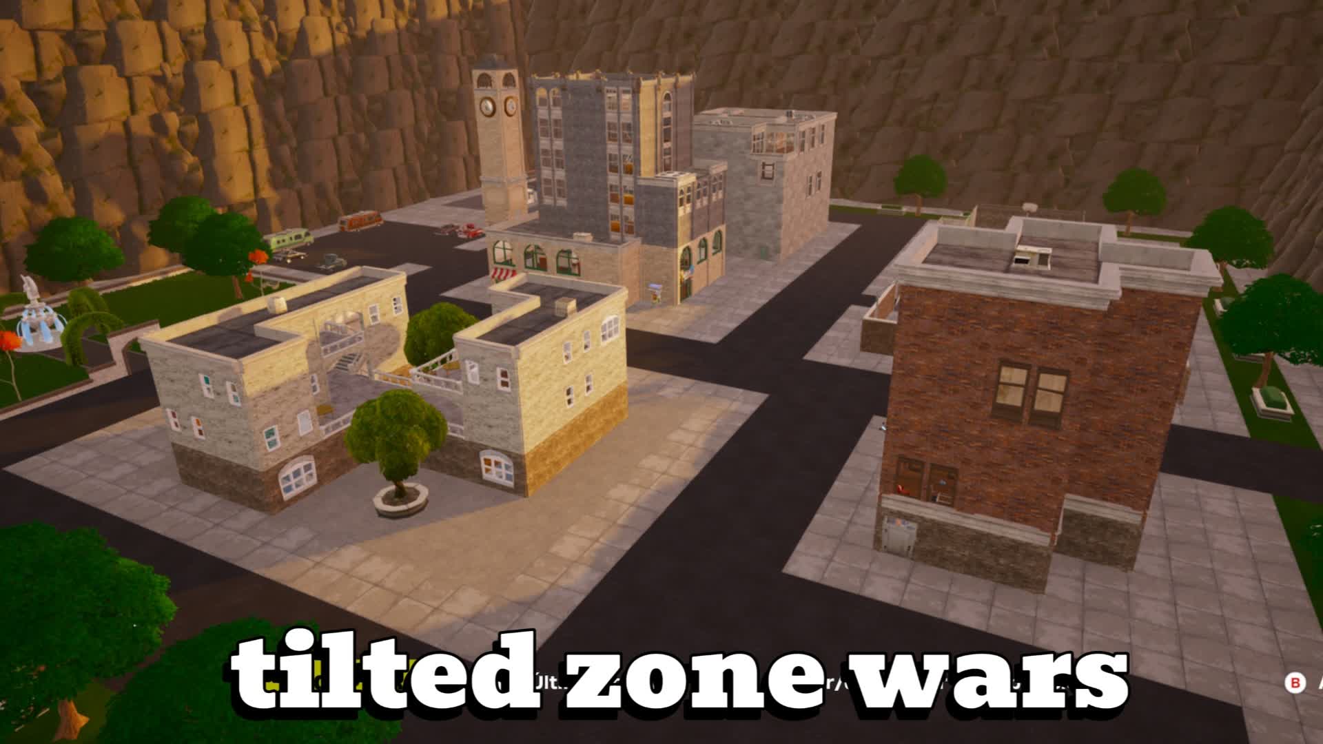 Tilted Towers zone wars🏢