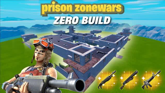 PRISON ZONEWARS🌀 - ZERO BUILD