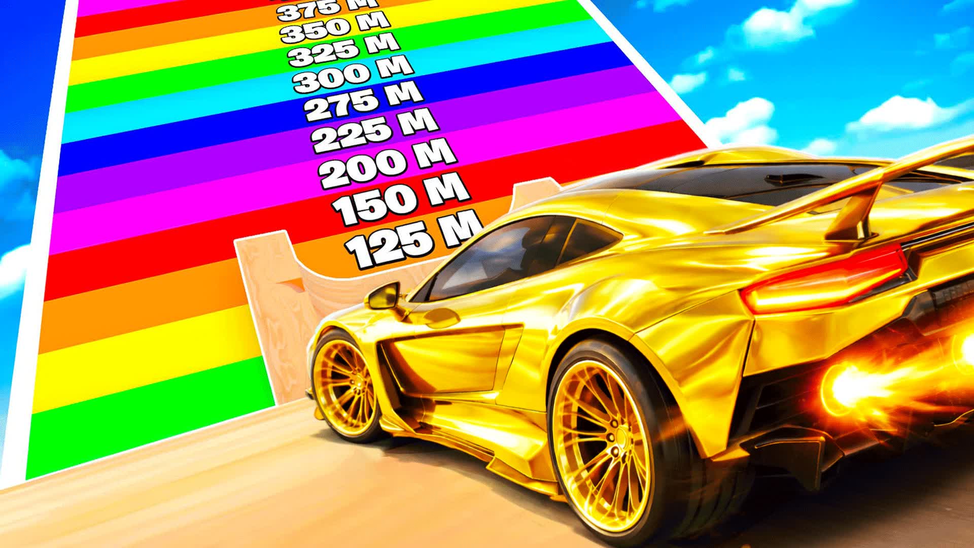 ディスクトップフォートナイト専用 🎯 CARS MEGA RAMP 🎯 7664-4585-8324 by dw-e - フォートナイト