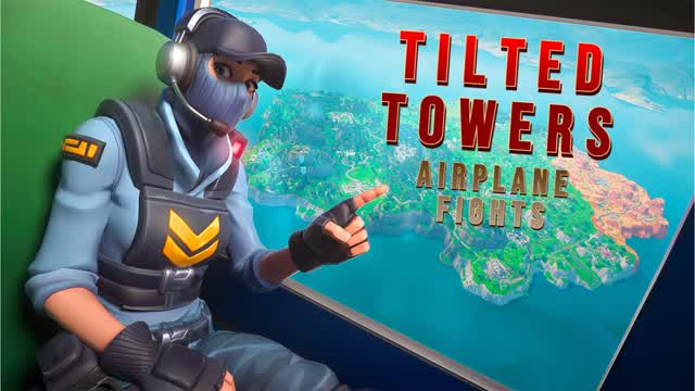 Tilted Towers - Airplane Fights 💥
