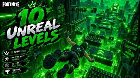 Hard 10 levels parkour (8119)