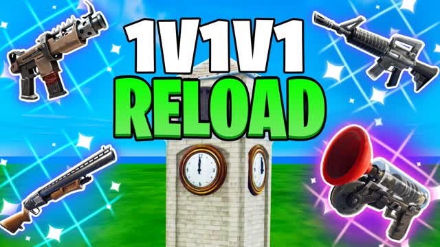 1v1v1 RELOAD 1V1 FFA ALL GUNS TILTED