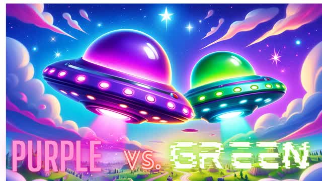 Green vs Purple Team Wars!