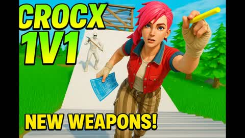 Crocx 1v1 Build Fight!
