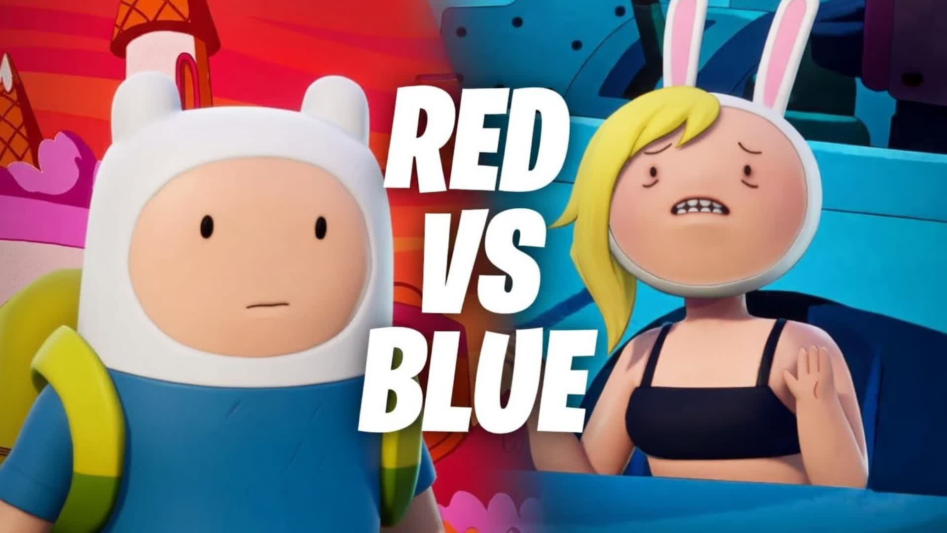 FIONNA RED VS CAKE BLUE 🔴🔵