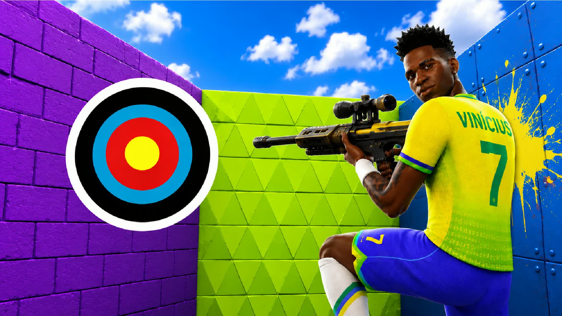 TRICK SHOT DEATHRUN SNIPER 🎯 VINI JR