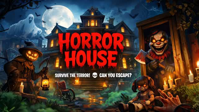 🧟👻 HORROR HOUSE 🏠 [TERROR] 😱