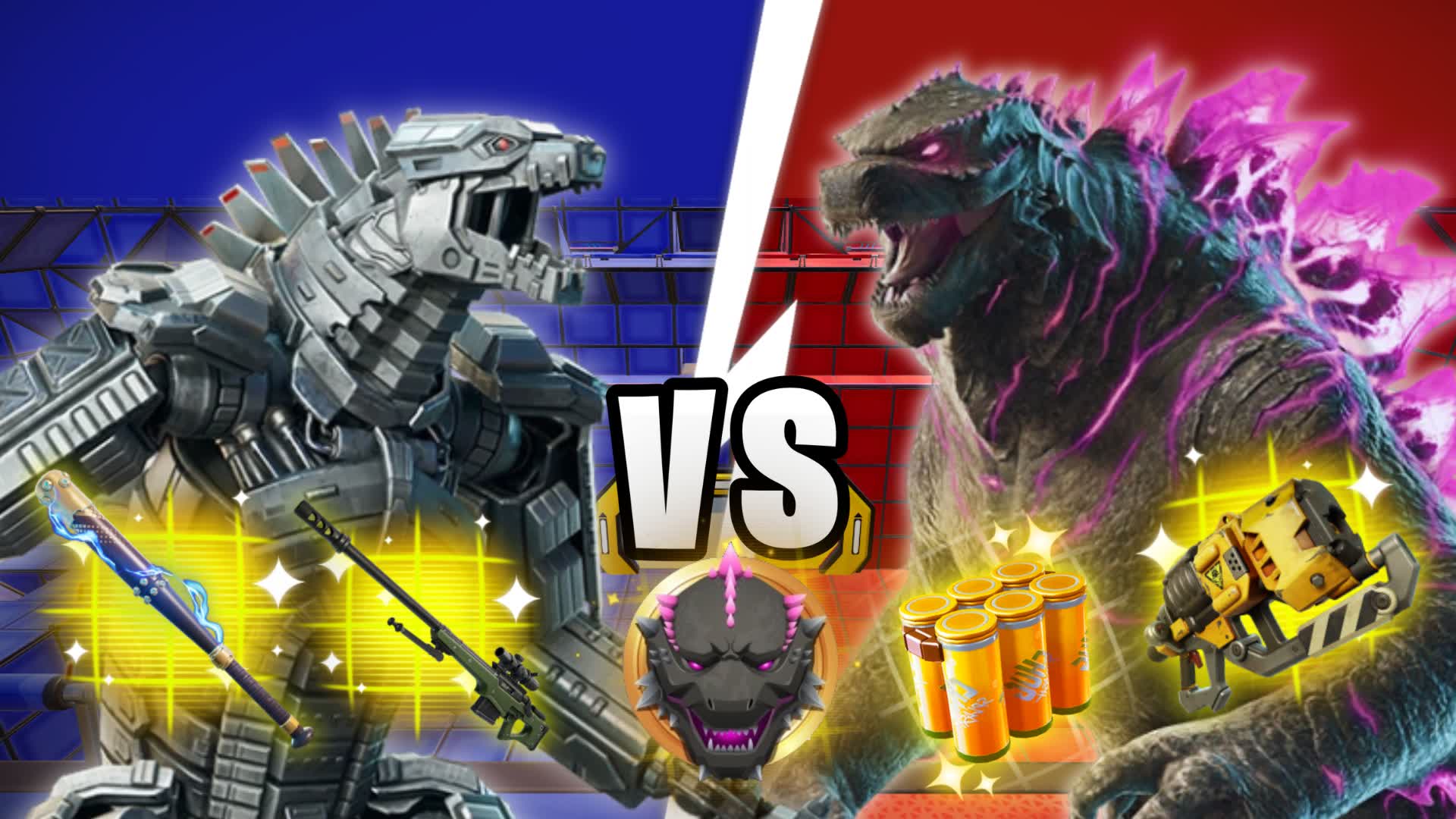 KAIJU RED VS BLUE 🔴🔵