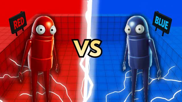 AMAZING RED VS BLUE 🔴🔵FREE FOR ALL