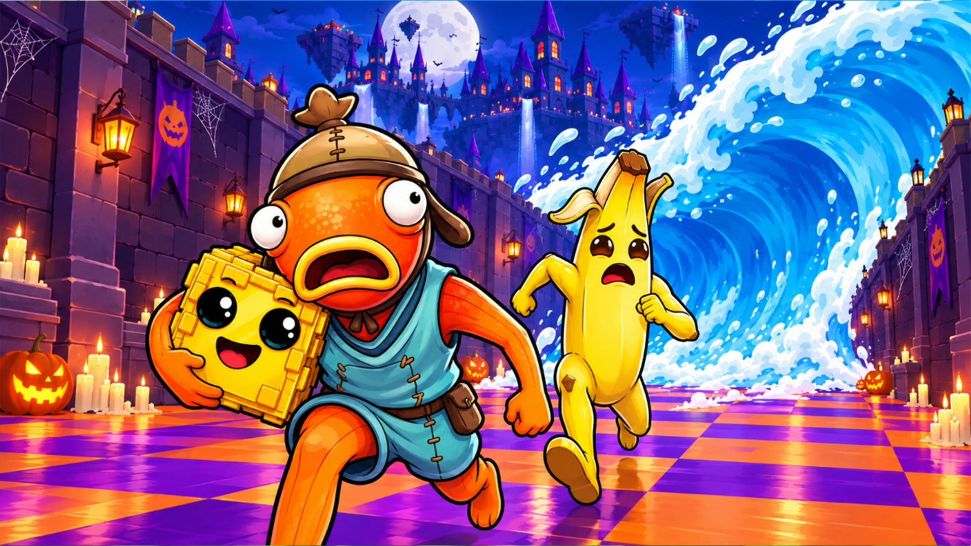 ESCAPE TSUNAMI FOR THE BRAINROTS 7113-0641-3989 by gako - Fortnite