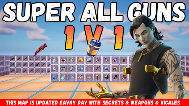 SUPER 1V1 ALL GUNS 💥ALL WEAPONS💥