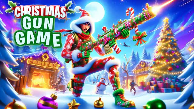 Christmas GUN GAME💥