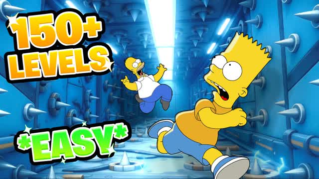 🍩 SIMPSON PARKOUR 150+ LEVELS 🍩