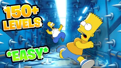 🍩 SIMPSON PARKOUR 150+ LEVELS 🍩