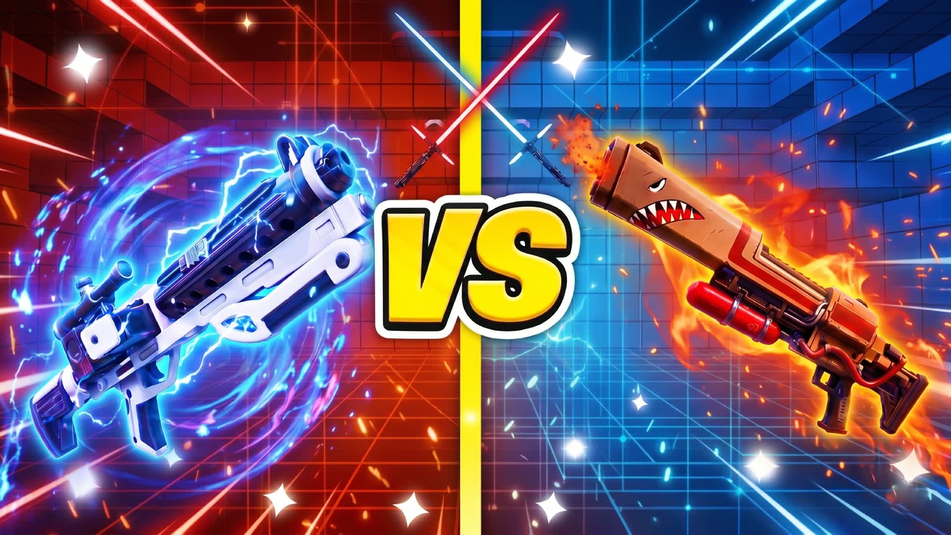 MEGA RED VS BLUE STAR WARS 🔴🔵