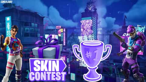 Curly's Skin Contest