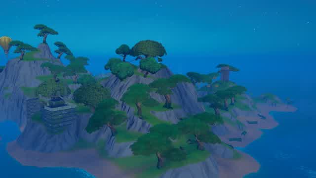 Capture 1 – Mini battle royale - tropical island