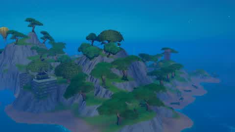 Mini battle royale - tropical island